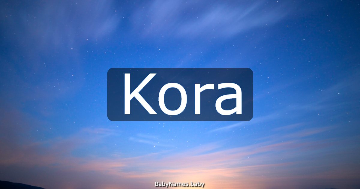 Kora
