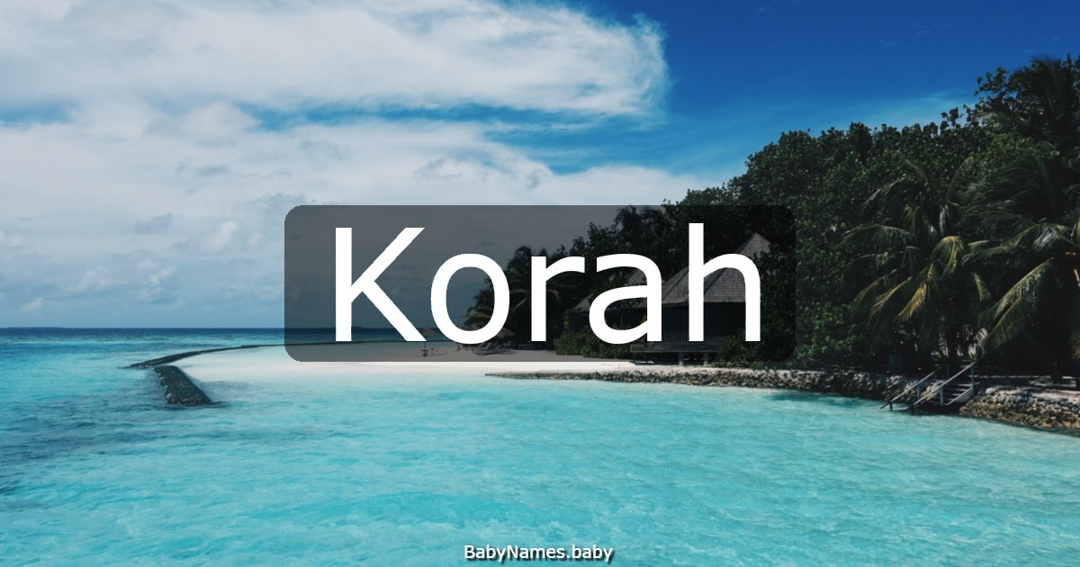 Korah