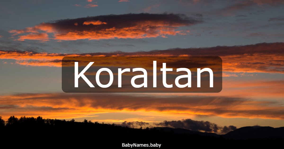 Koraltan
