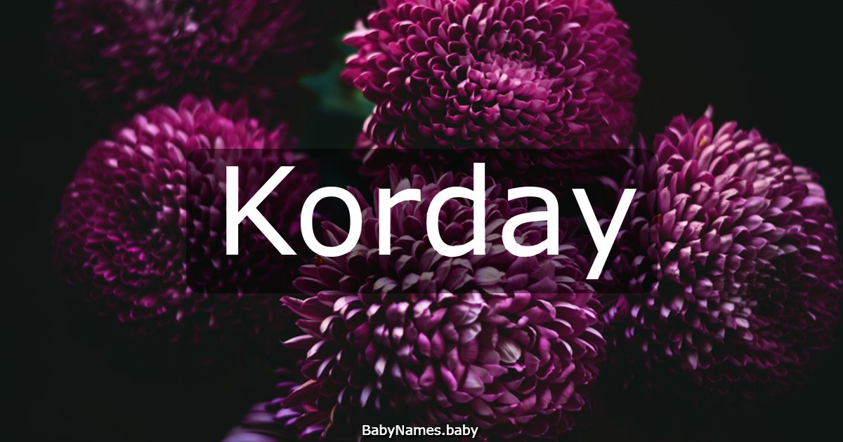 Korday