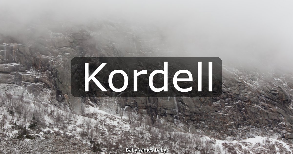 Kordell