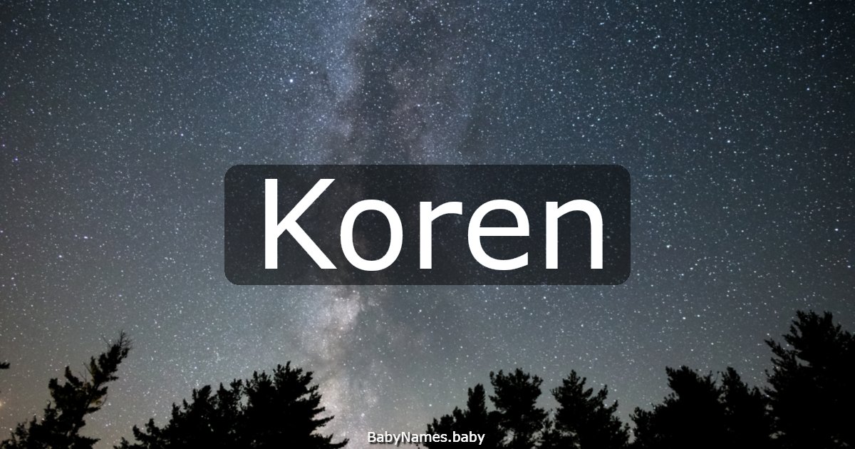 Koren
