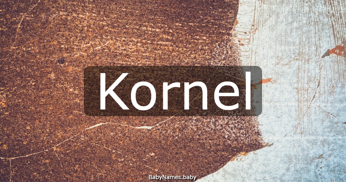 Kornel