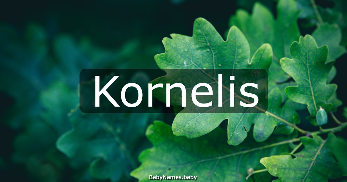 Kornelis