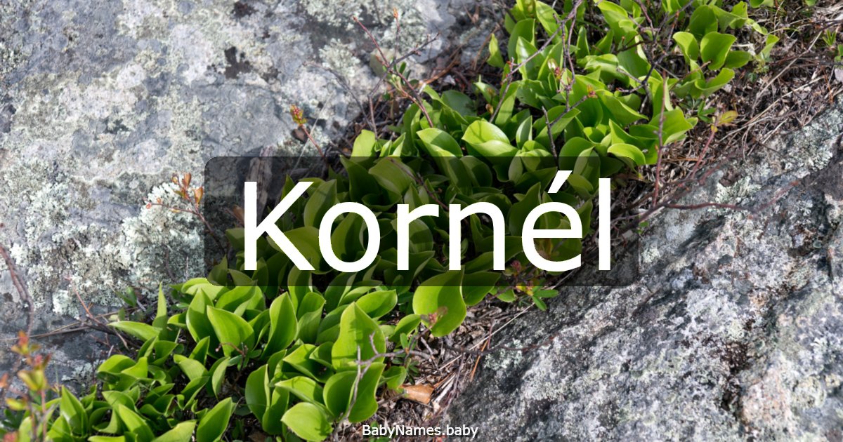 Kornél