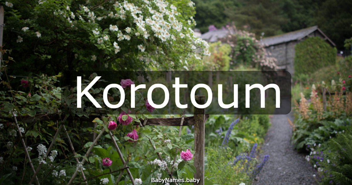 Korotoum