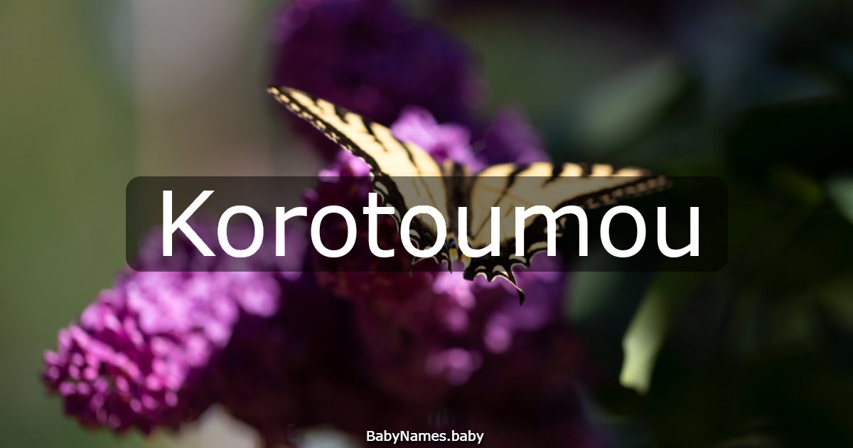 Korotoumou