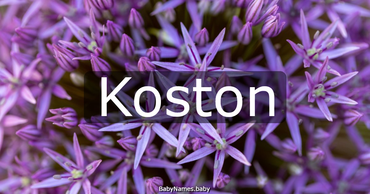 Koston