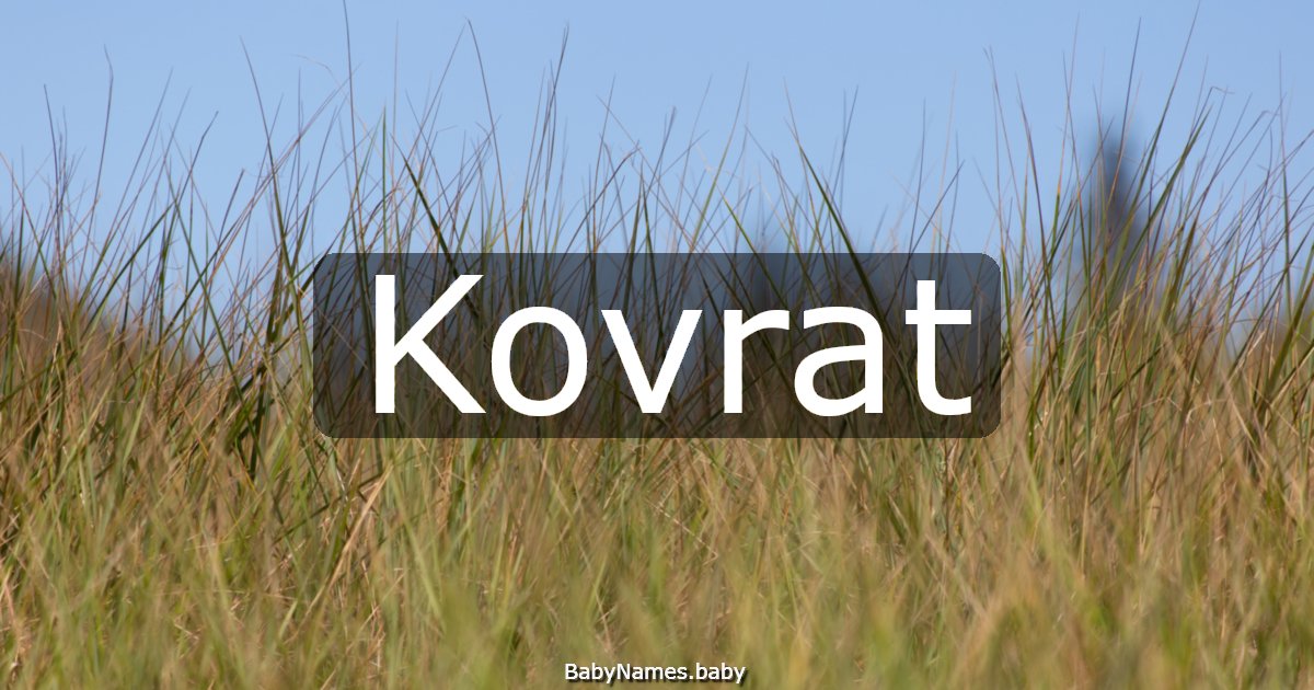 Kovrat
