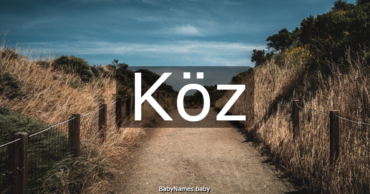 Köz