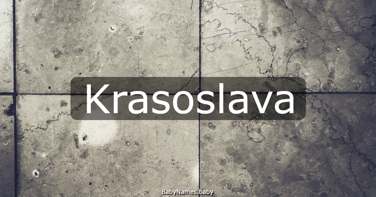 Krasoslava