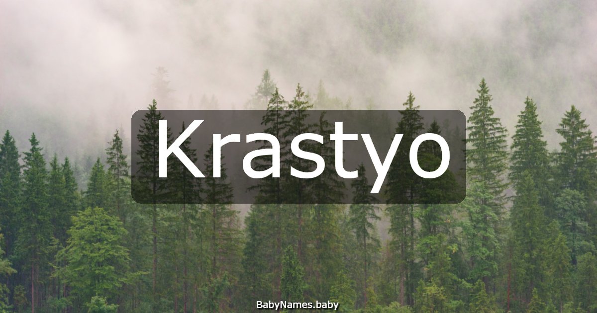 Krastyo