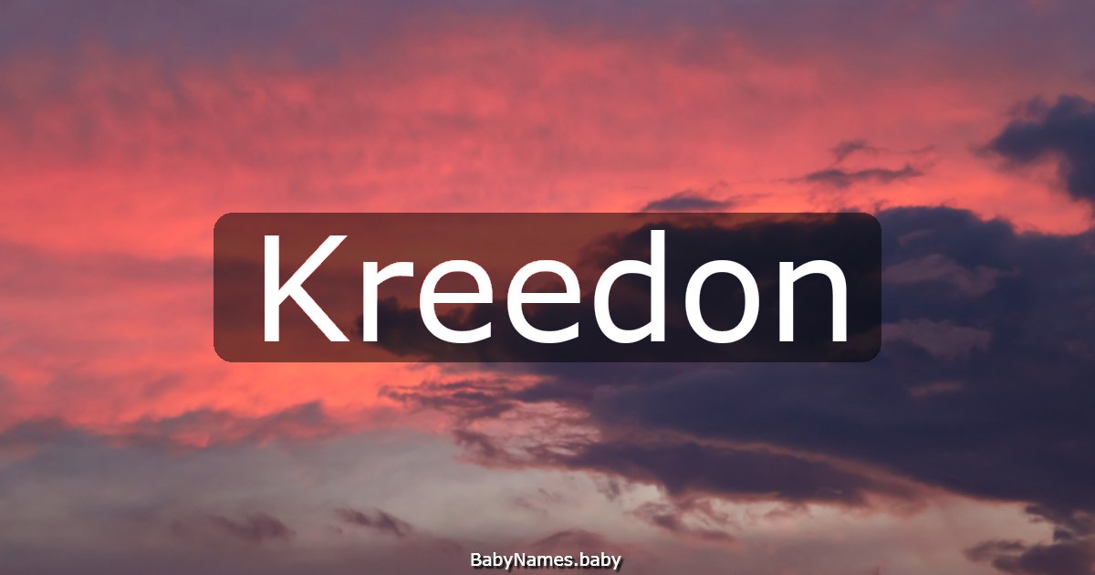 Kreedon