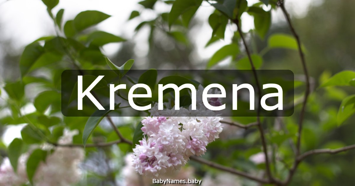 Kremena