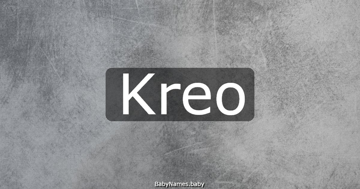 Kreo