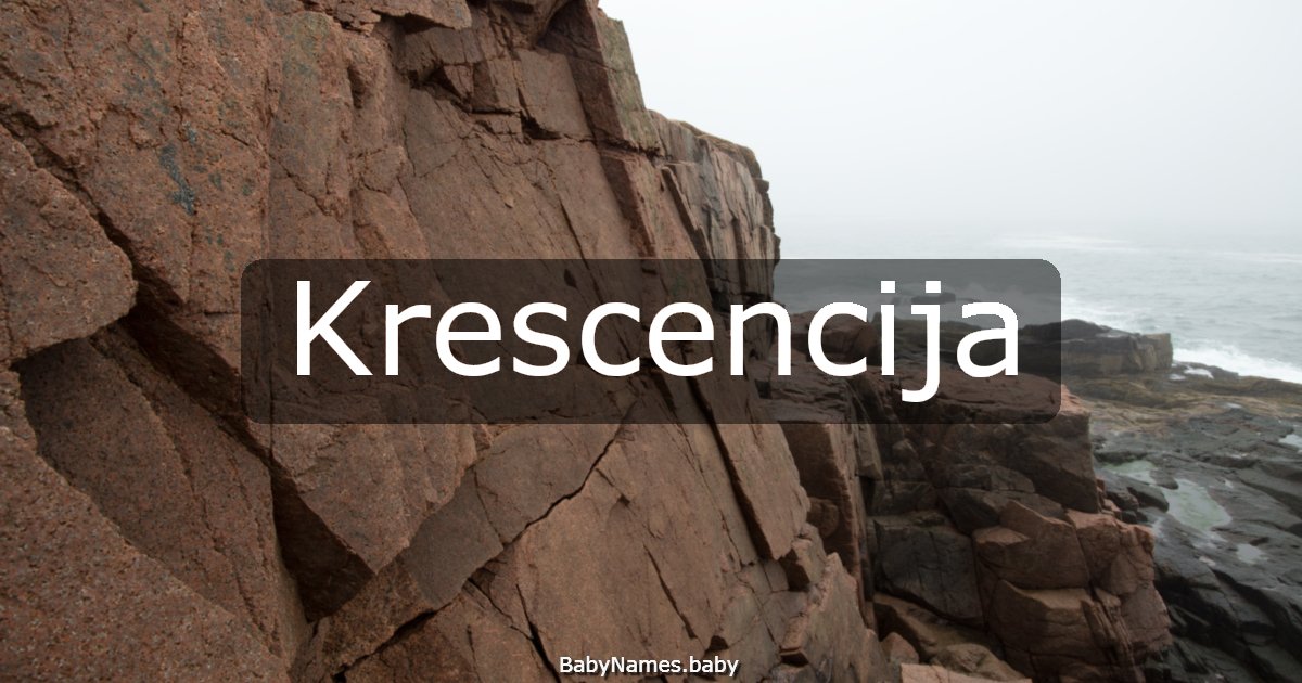 Krescencija
