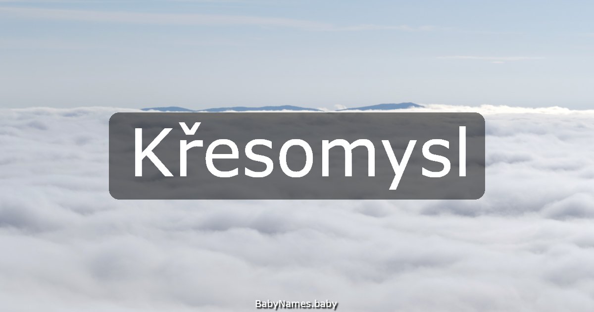 Křesomysl