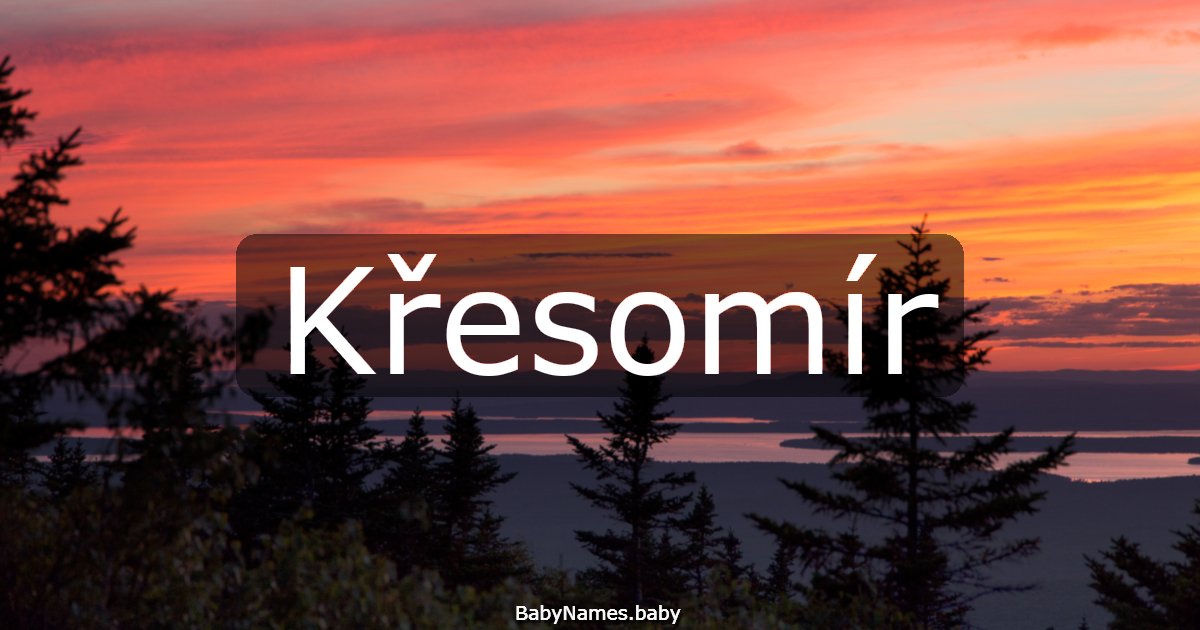 Křesomír
