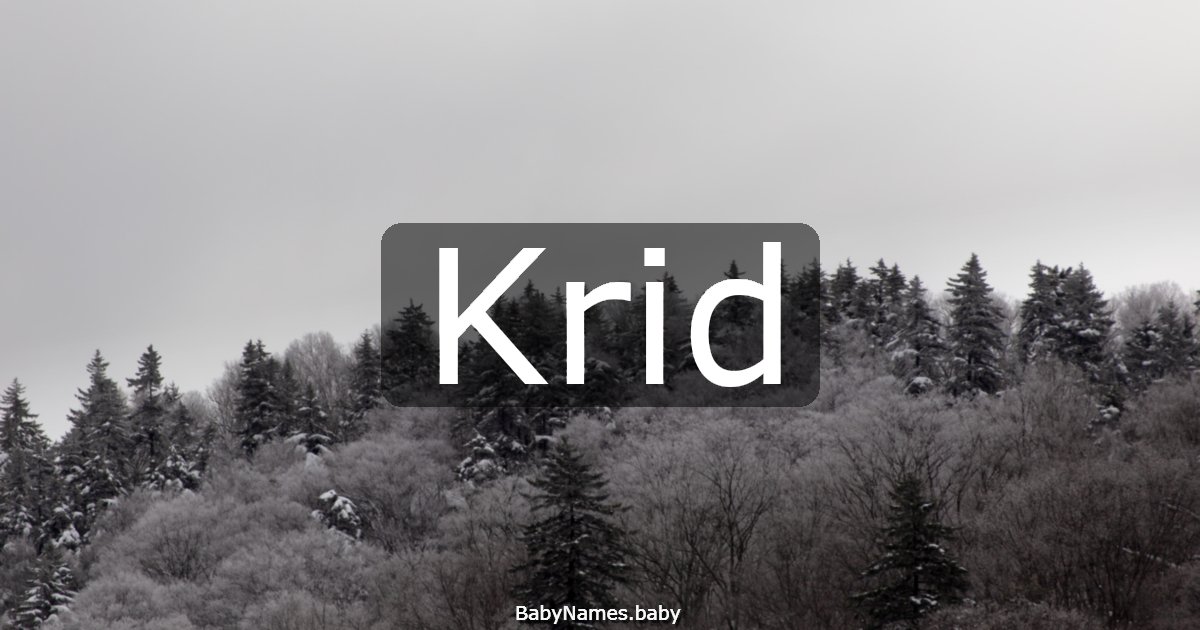 Krid