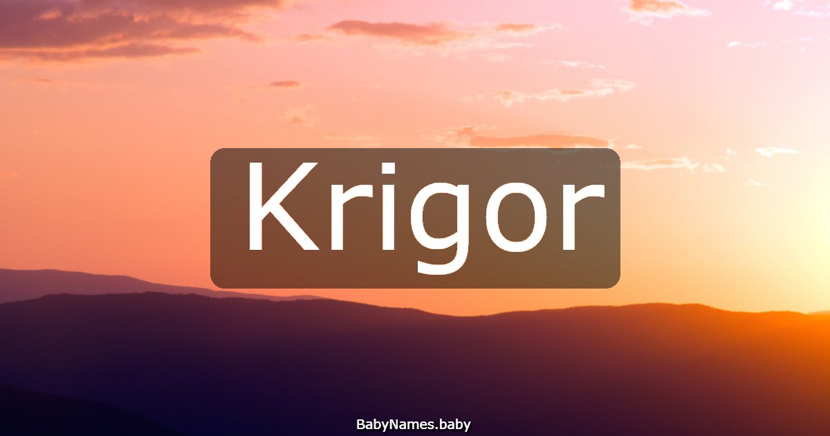 Krigor