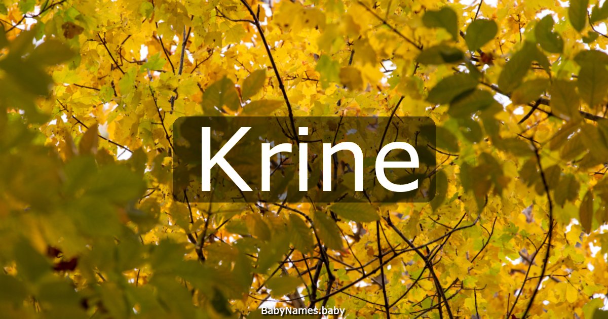 Krine