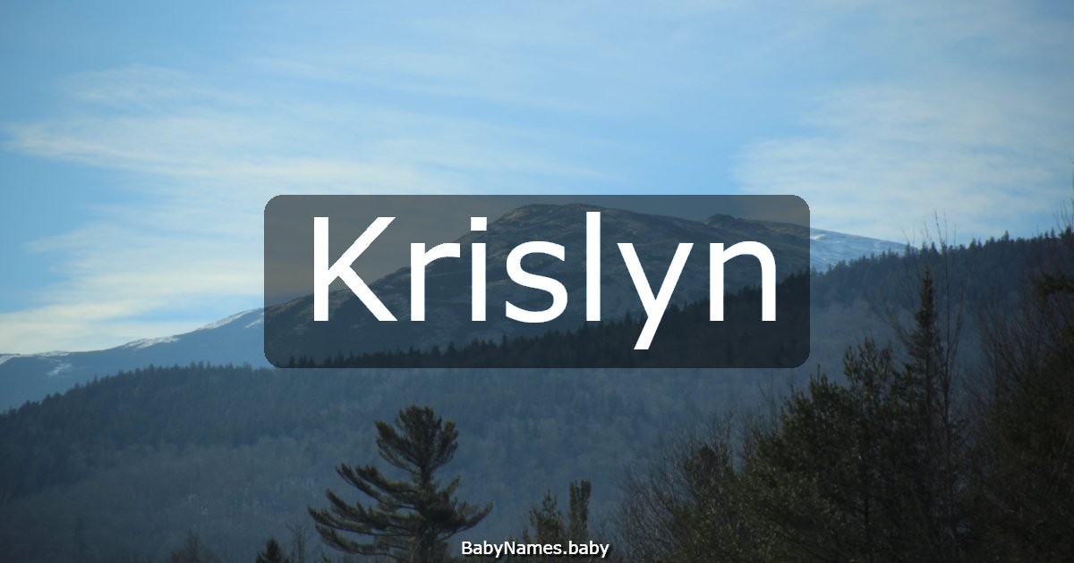 Krislyn