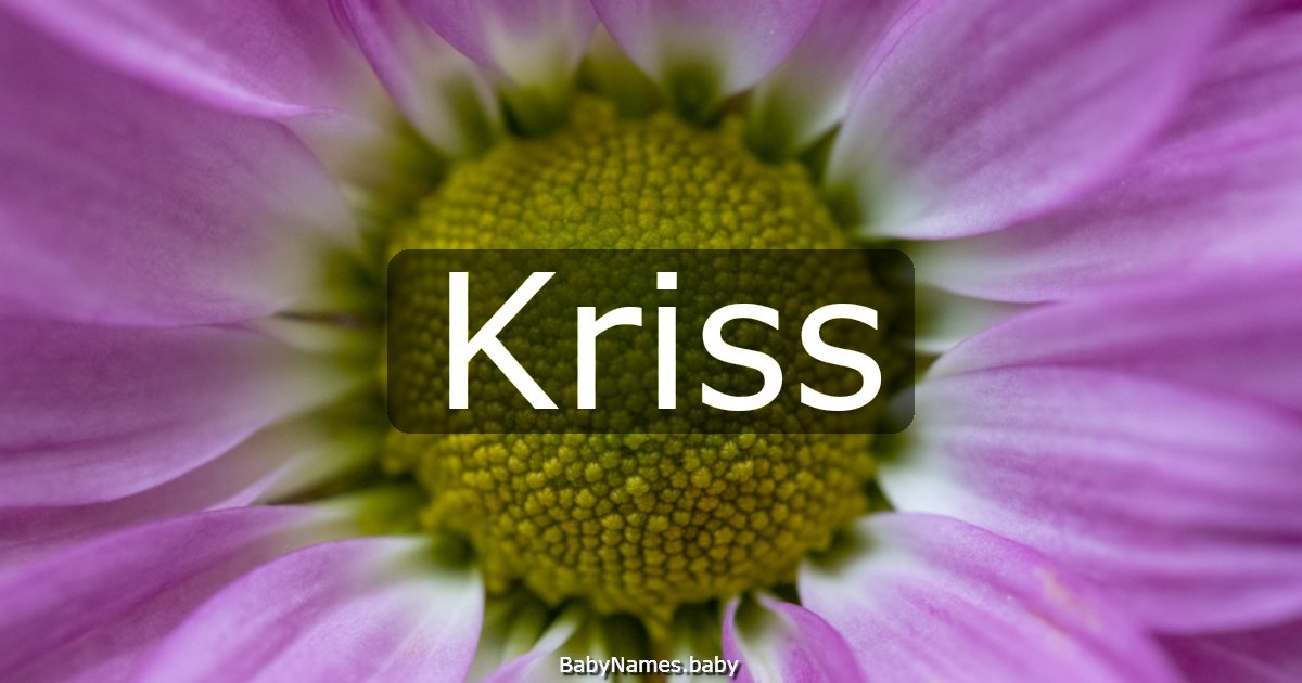 Kriss