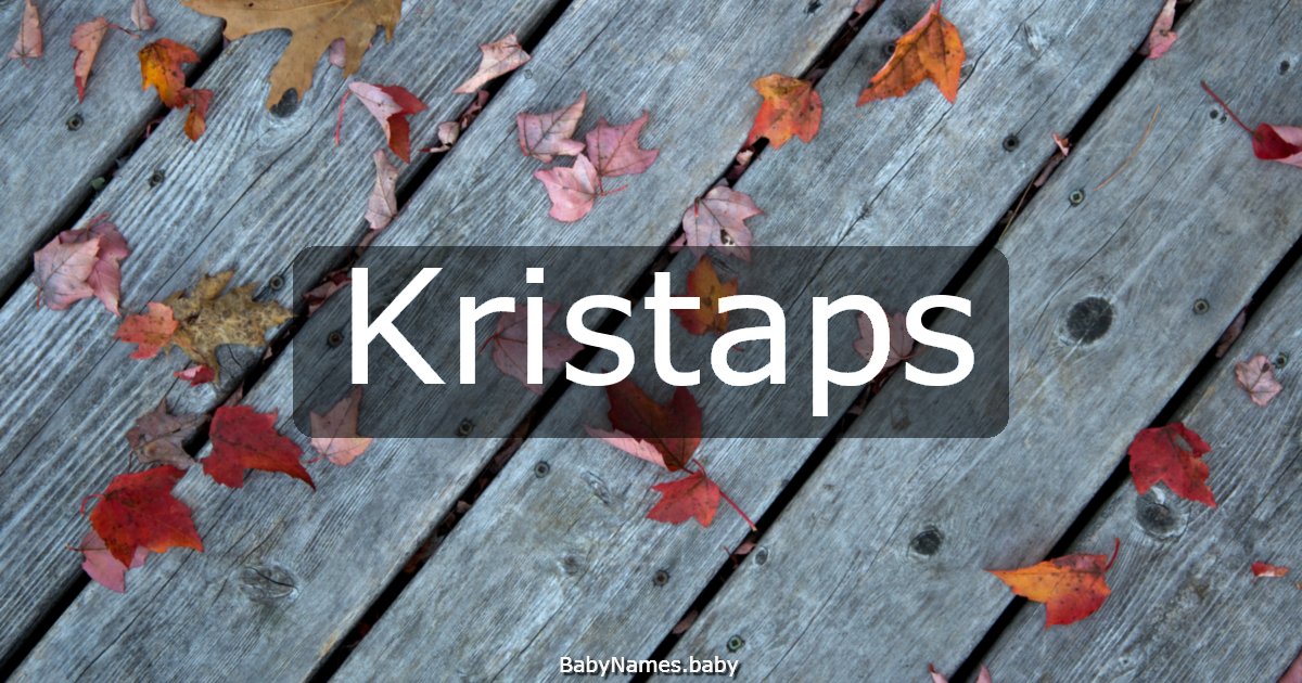 Kristaps