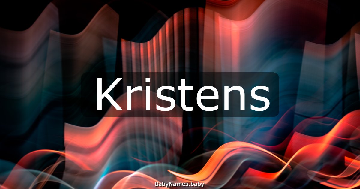 Kristens