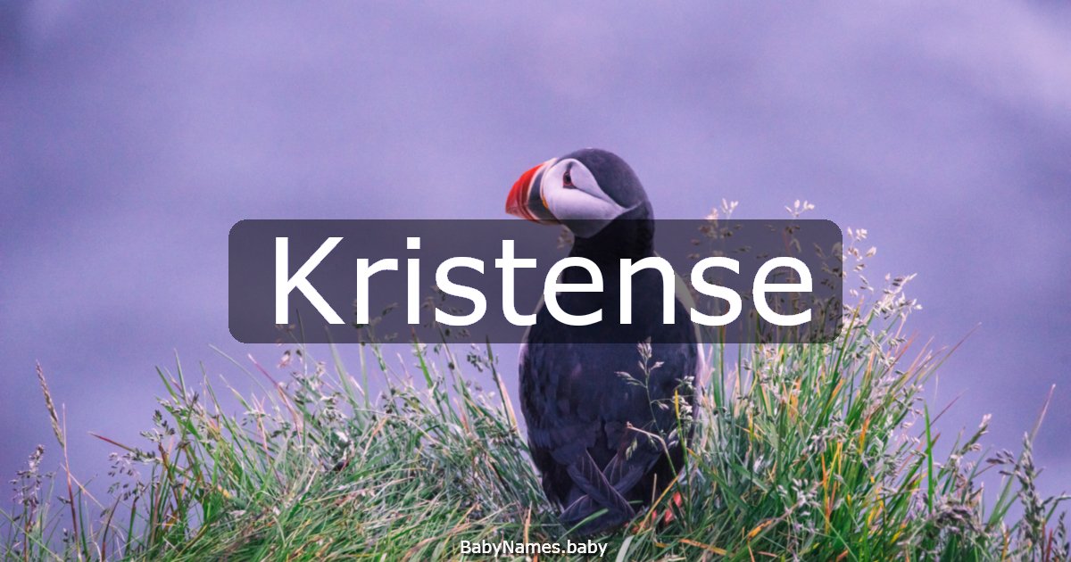 Kristense