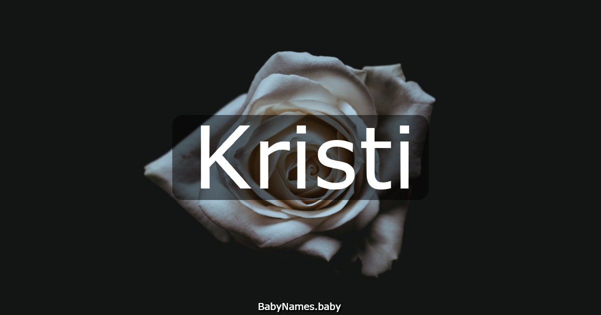 Kristi