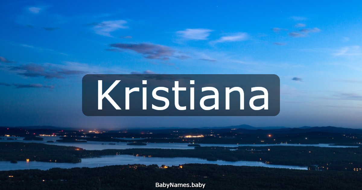 Kristiana