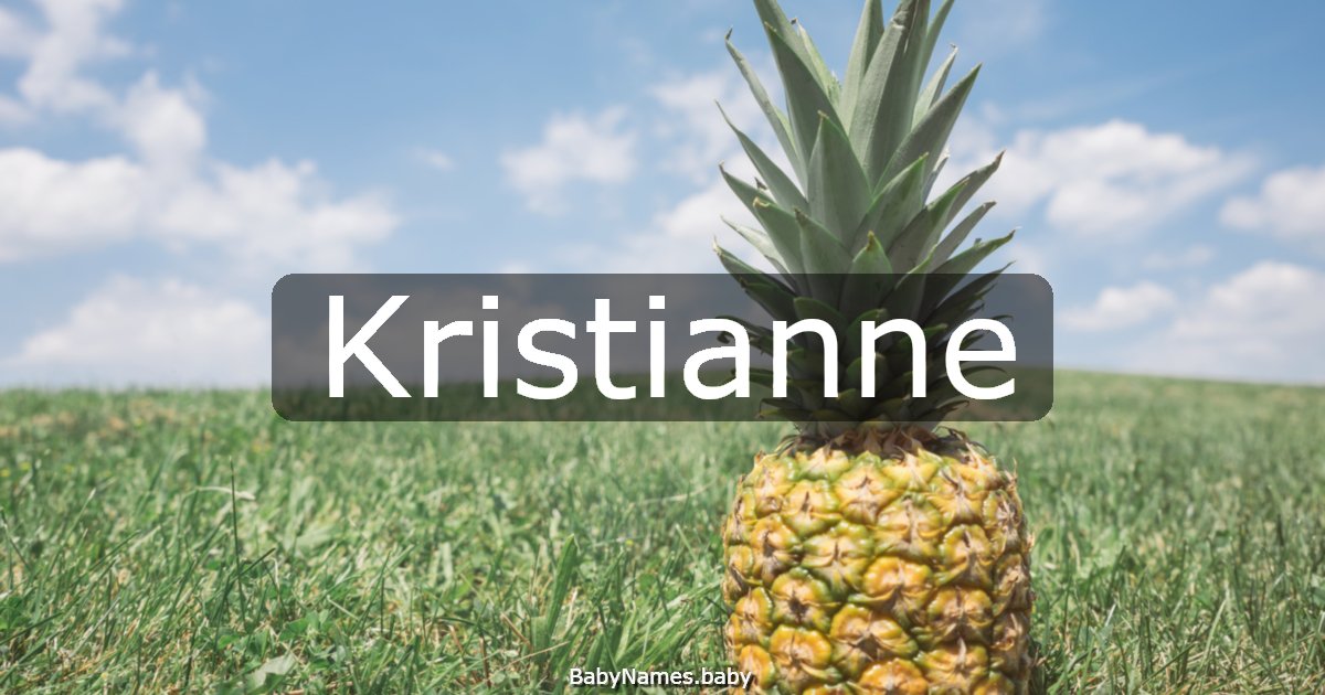 Kristianne