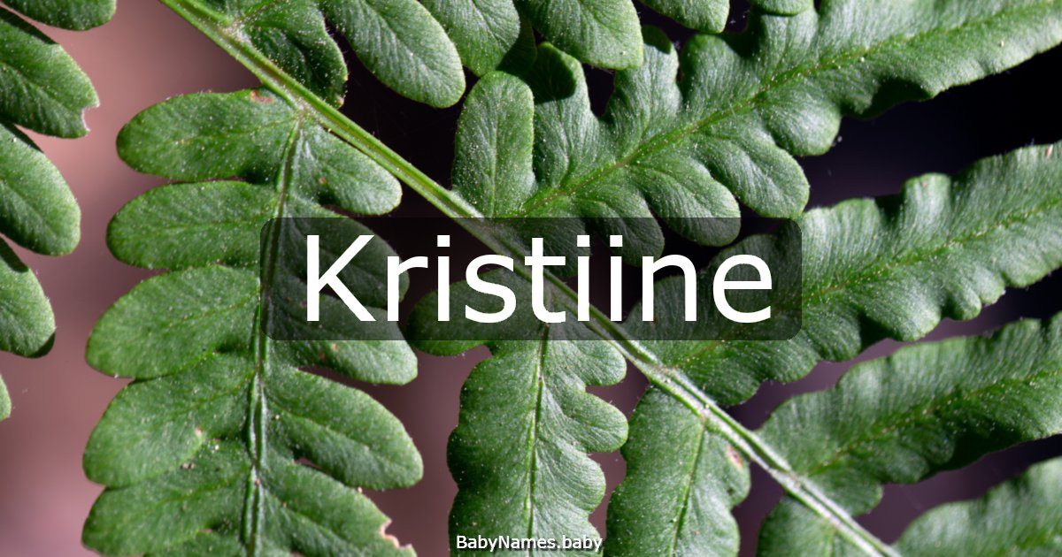 Kristiine