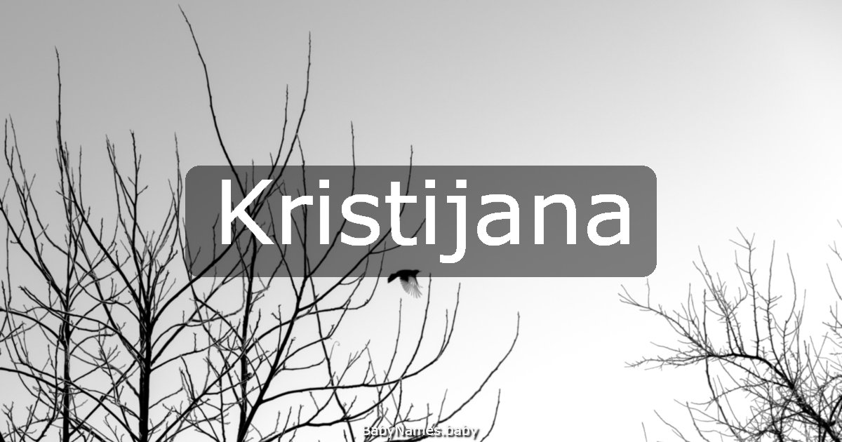 Kristijana