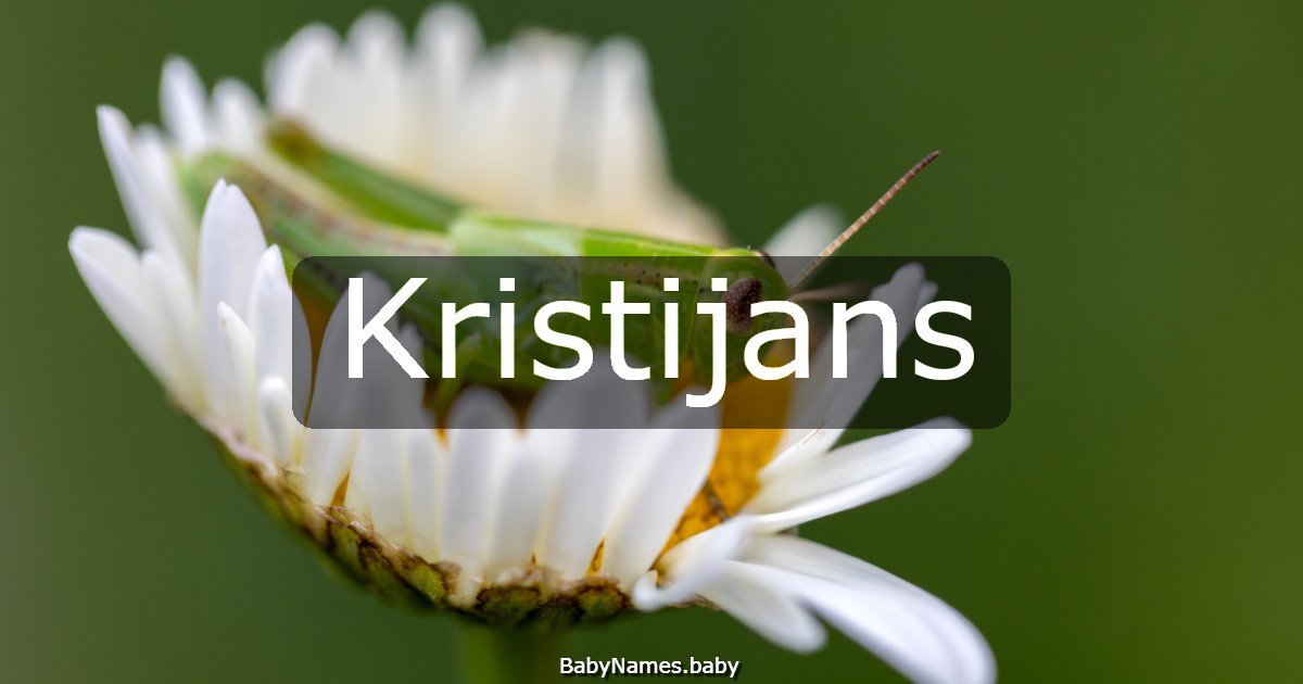 Kristijans