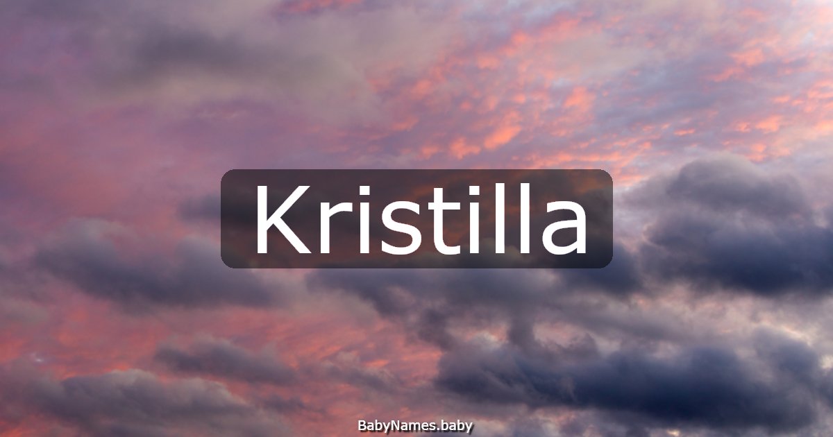 Kristilla