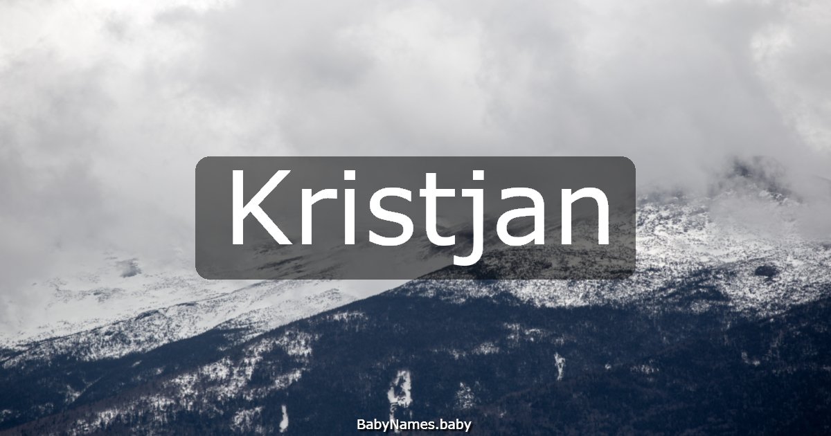 Kristjan