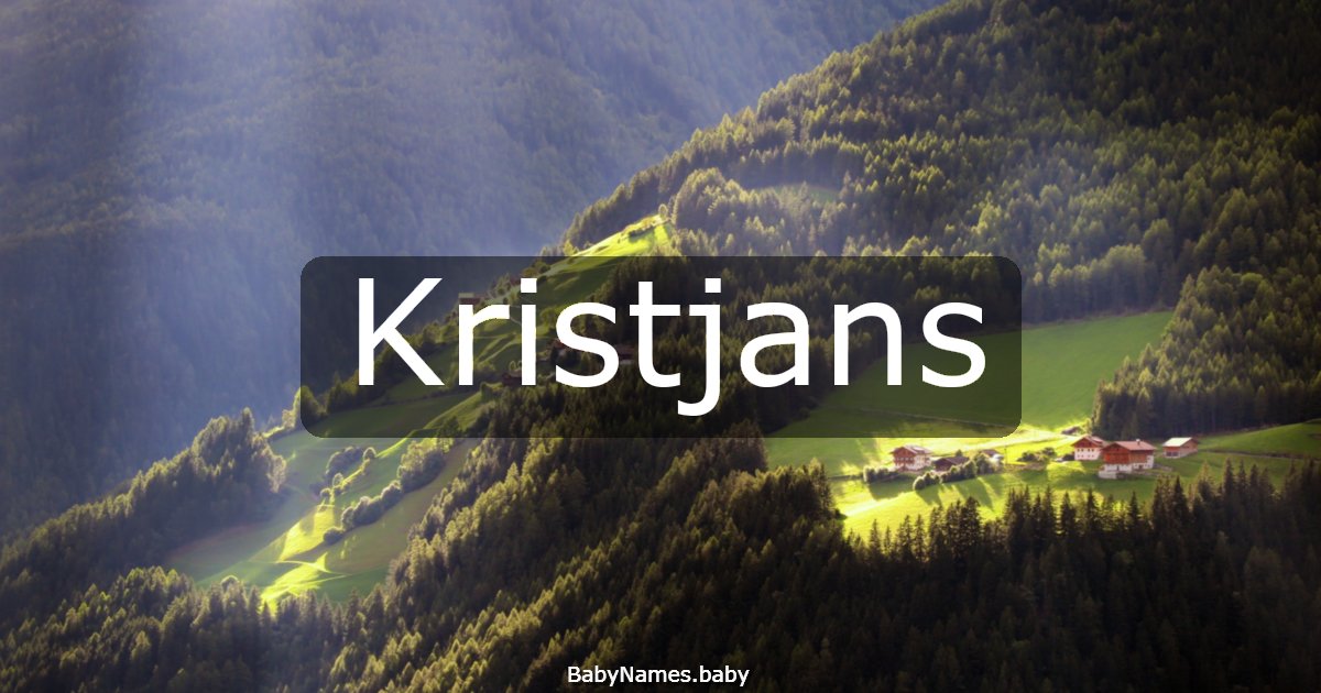Kristjans
