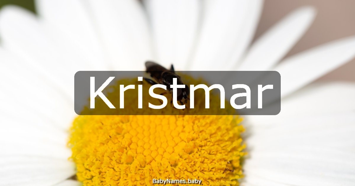 Kristmar