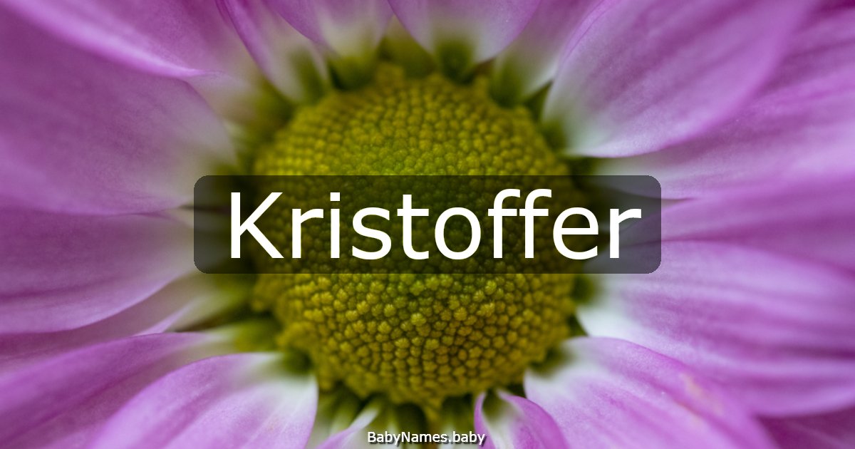 Kristoffer