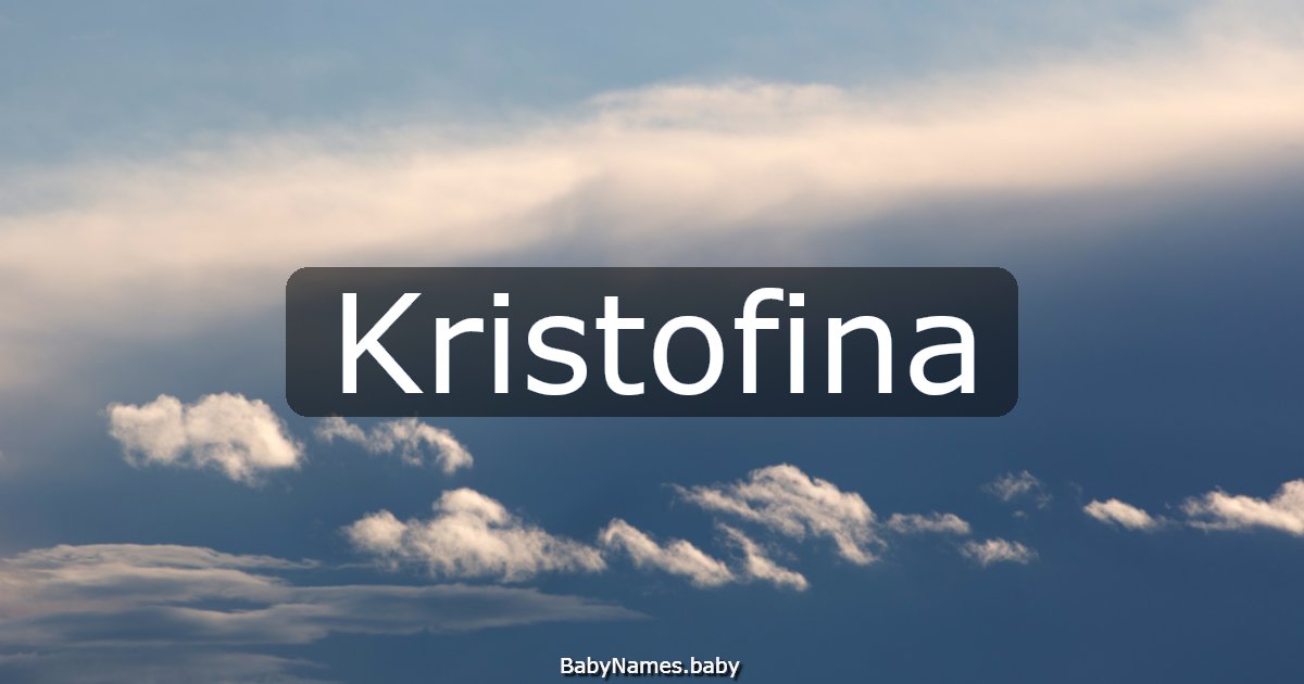 Kristofina