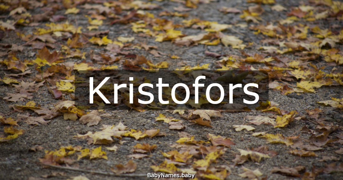 Kristofors
