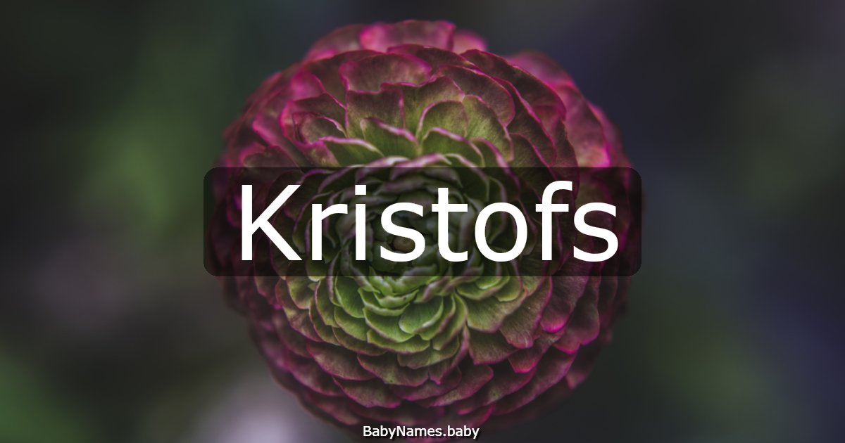 Kristofs