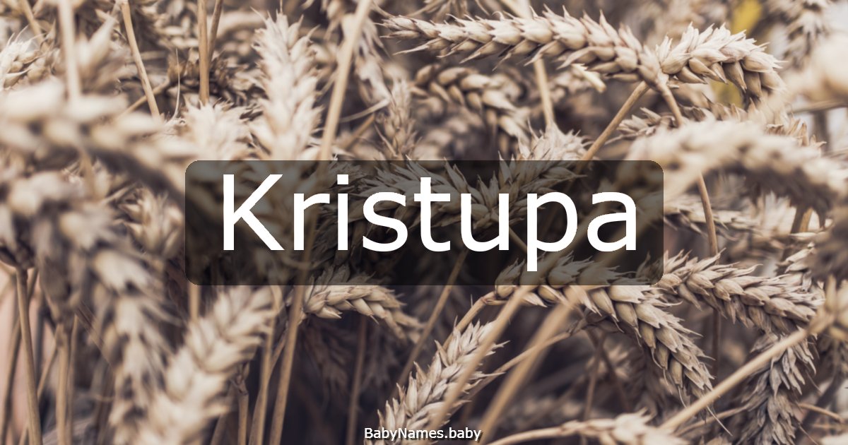 Kristupa