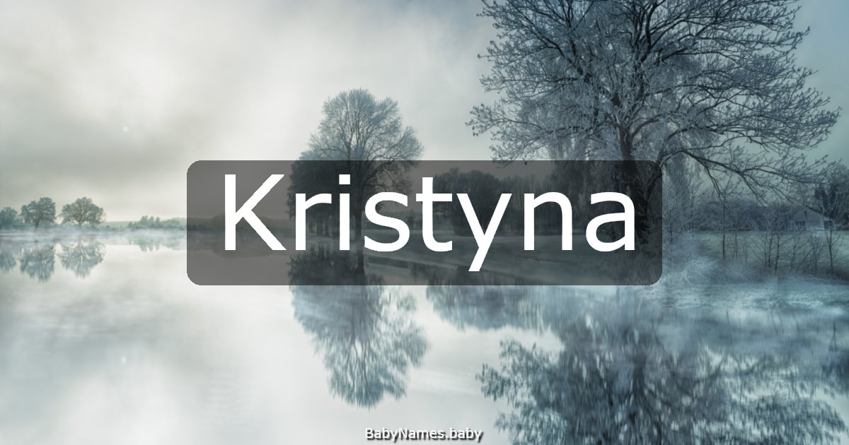 Kristyna