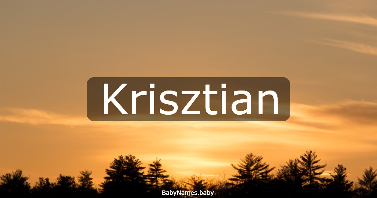 Krisztian