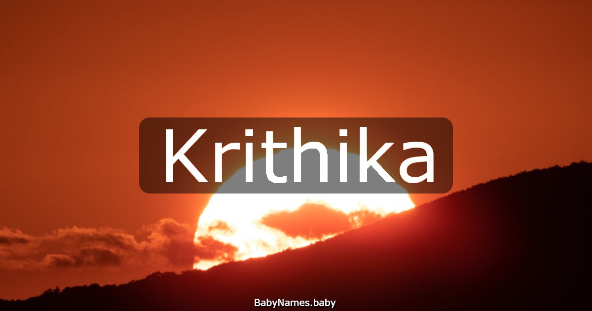 Krithika