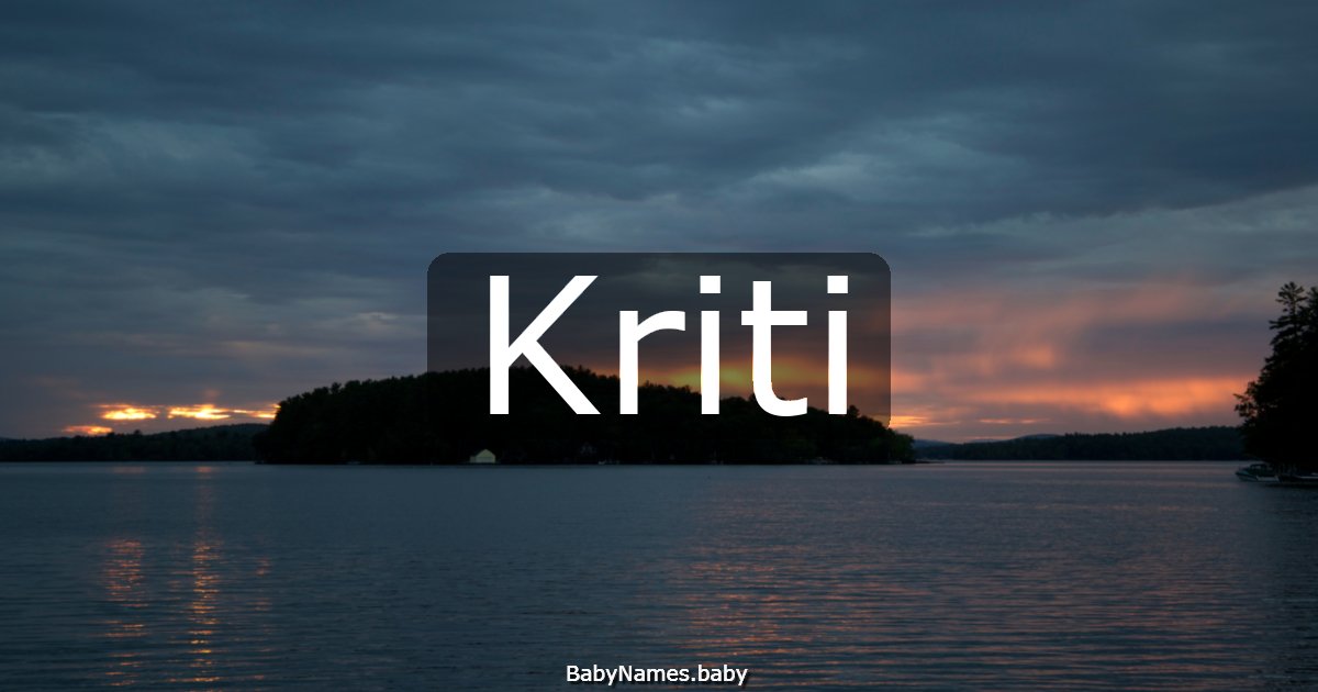 Kriti