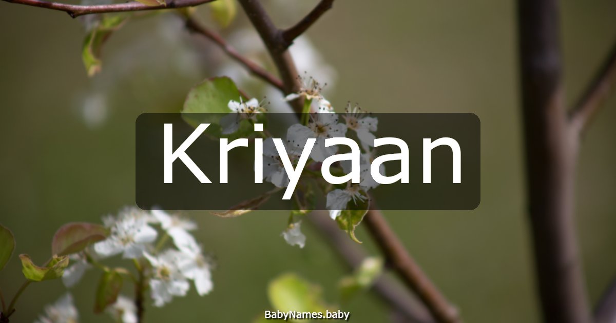 Kriyaan